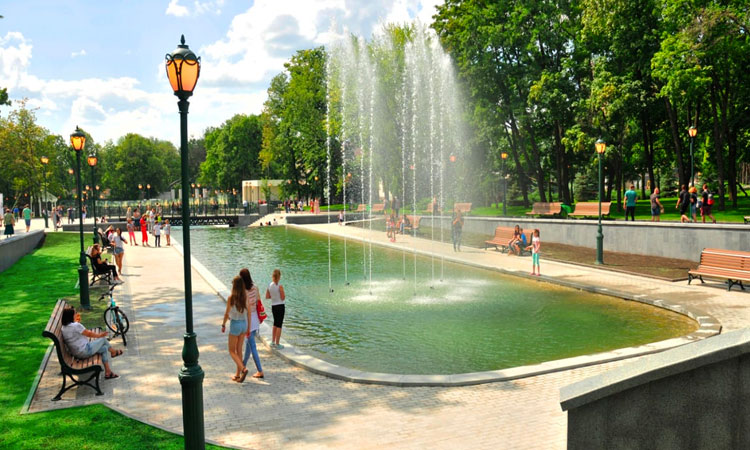 Shevchenko Parkı Kharkiv Nerede