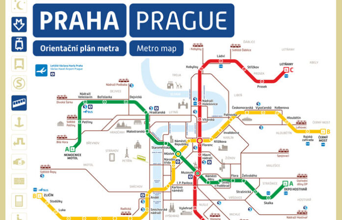 Prag Metro Haritası