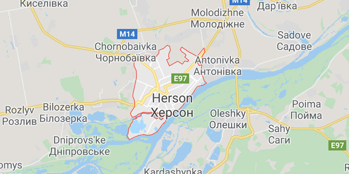 Kherson Nerede - Nasıl Gidilir - Ukrayna